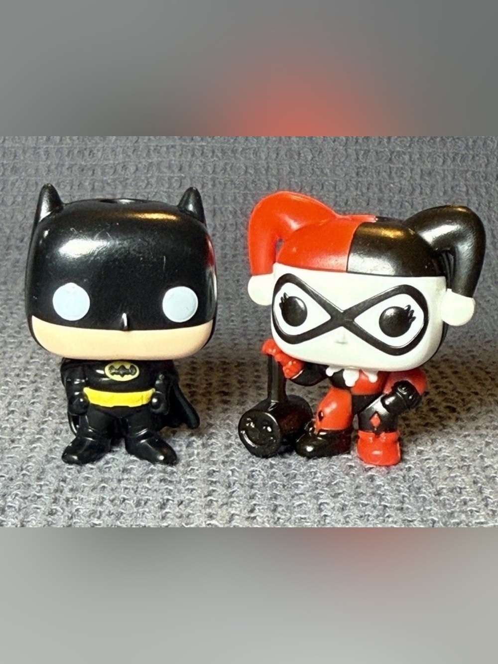Funko Pop! DC Universe - Harley Quinn With Mallet, Batman Mini Figure 1.5"